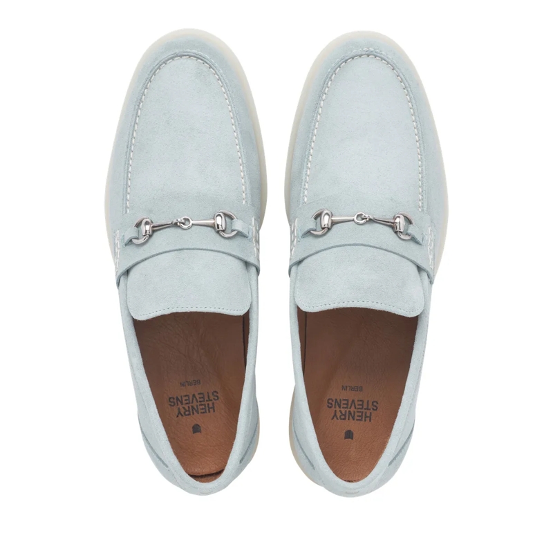 Henry Stevens Monkstraps Loafer Elia HL1 hell-blau(Image 4)