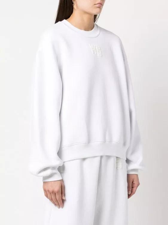 Alexander wang monogram crew sweat clearance