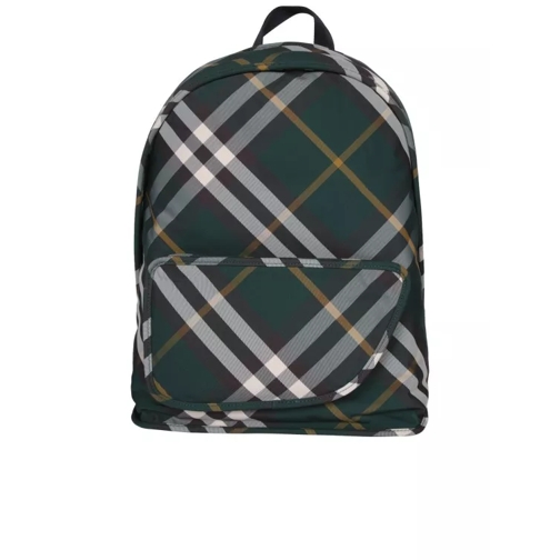 Burberry Nylon Backpack Green Zaino