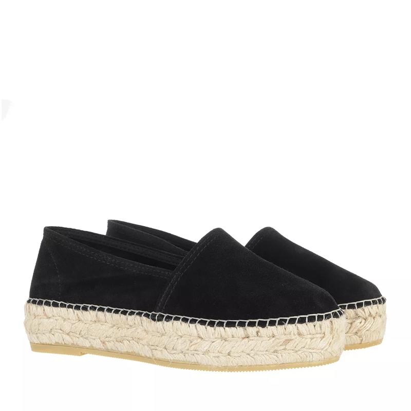 Espadrij l’originale Espadrilles Classic Velour High Noir