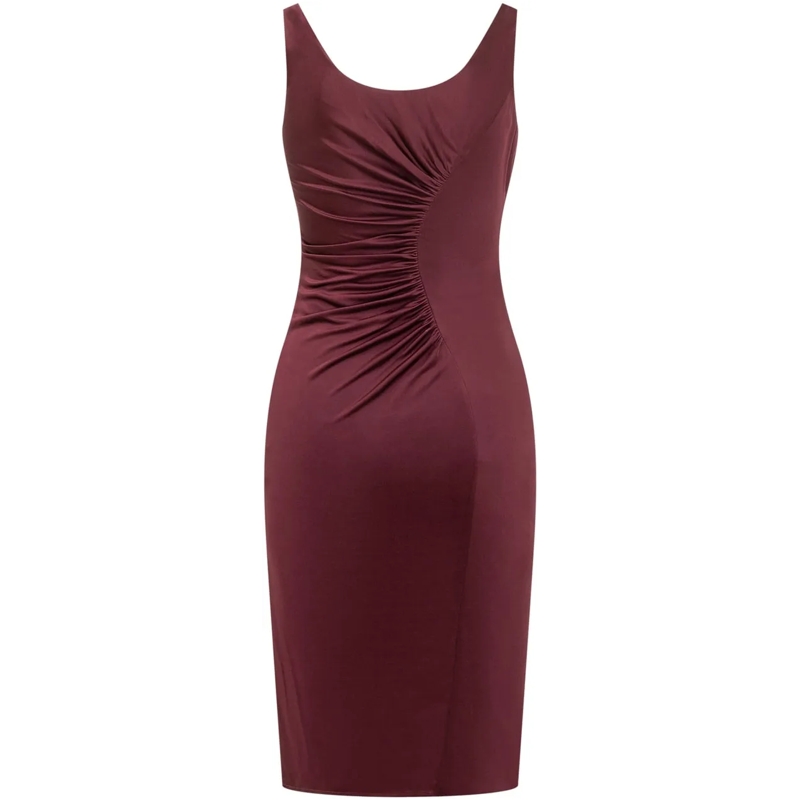 Versace Midikleid Abito Midi In Jersey Drappeggiato braun(Image 2)