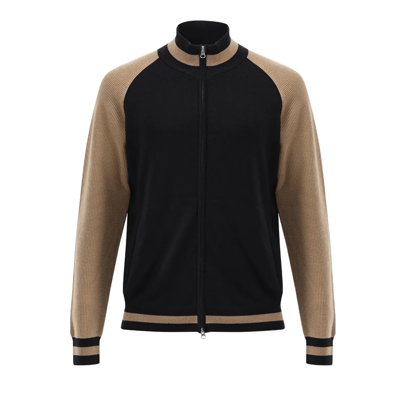 VAN LAACK Strickjacke Weste Uni dunkel-blau