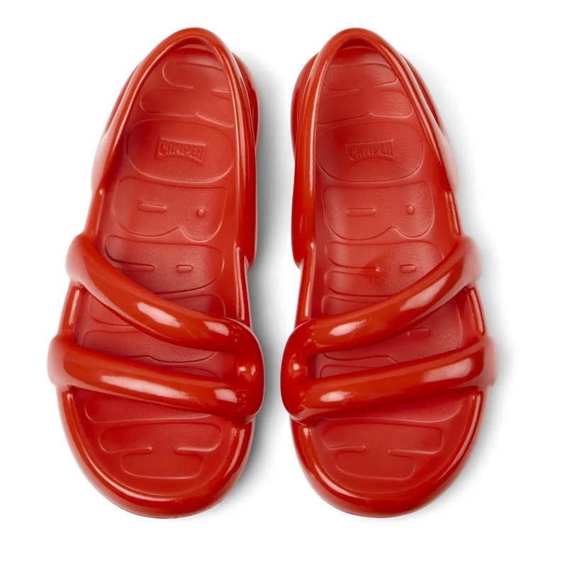 Camper Sandalen Sandalen Kobarah Flat hell-rot(Image 5)