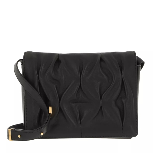 Coccinelle Handbag Smooth Calf Leather Soft  Noir Crossbody Bag