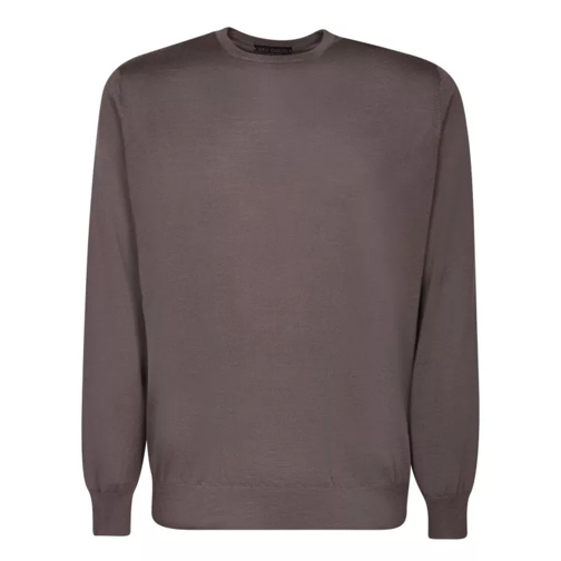 Dell'oglio Round-Neck Sweater Grey 