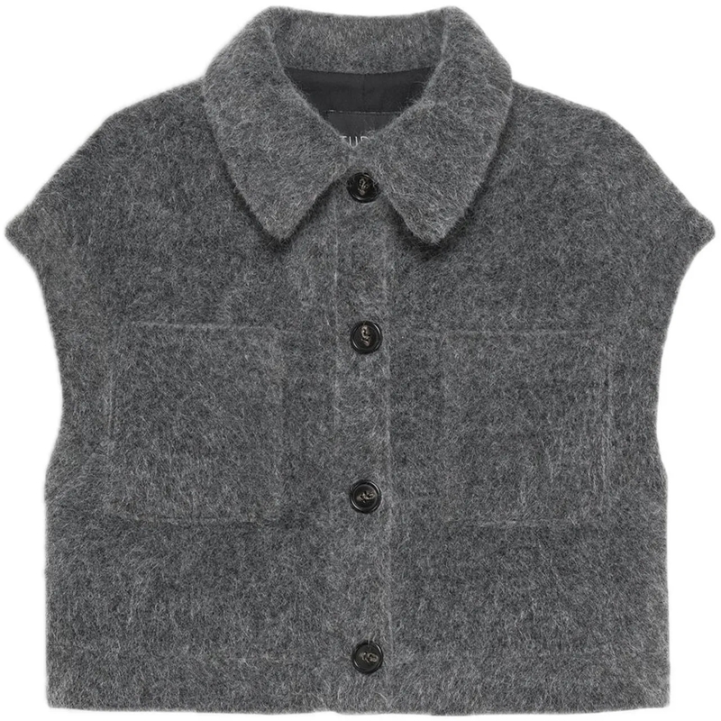 STUDIO AR Blazer Plume grau