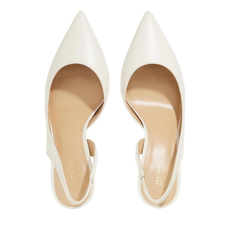 MICHAEL Michael Kors Pumps Michael Kors Alina Flex Sling Pump Lt Cream(Image 4)