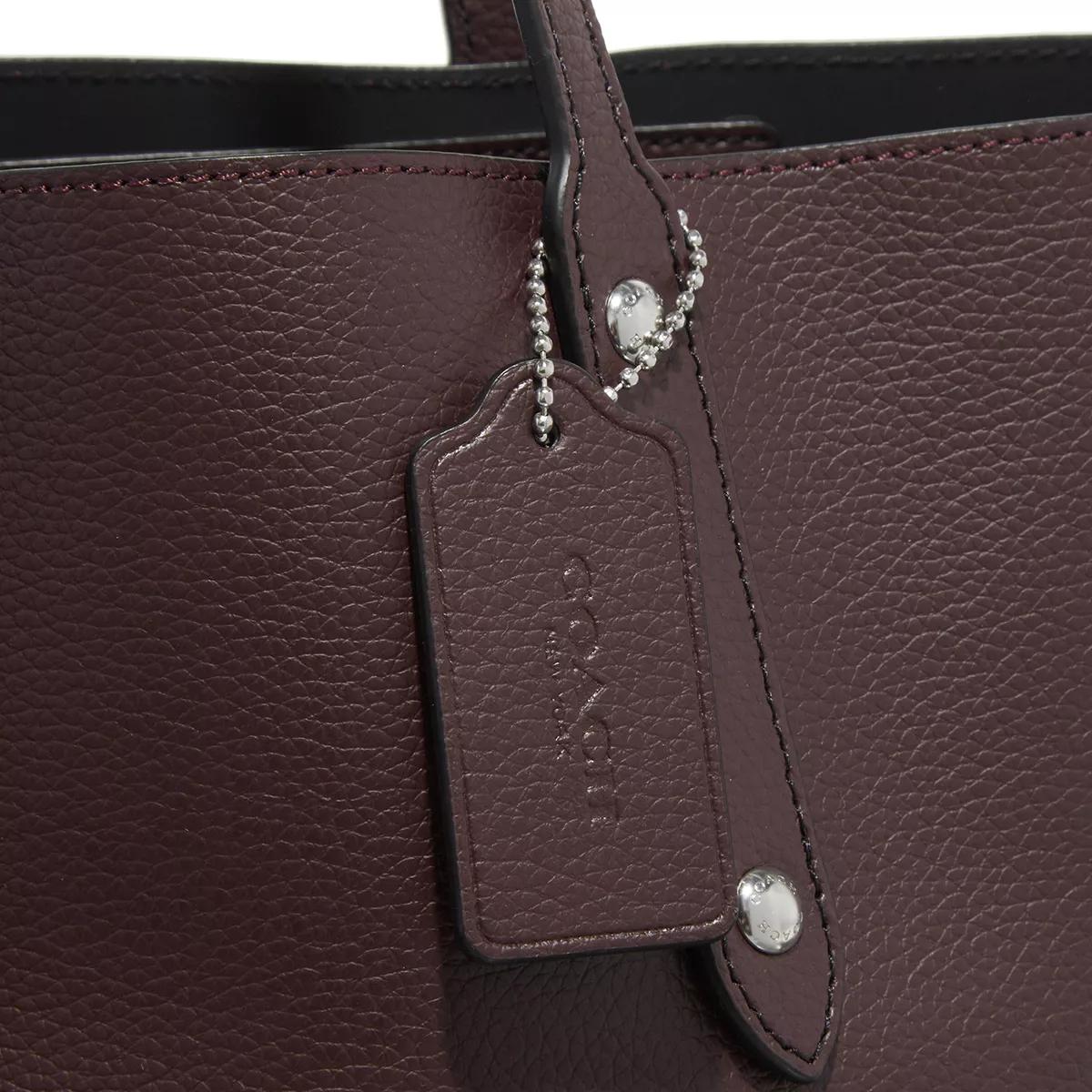 Oxblood on sale purse coach