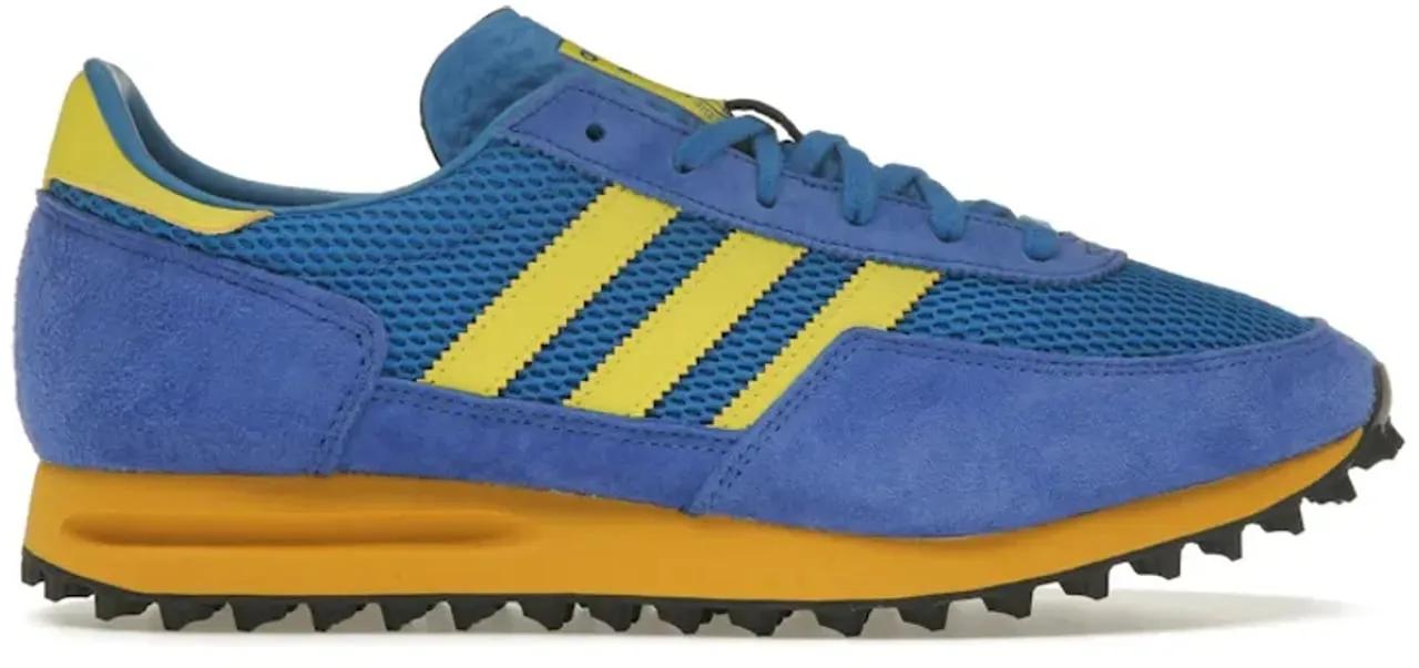 Adidas Low-Top Sneaker - adidas TRX Mesh SPZL Hi-Res Blue Shock Yellow - Gr. 46_2_3 - in Blau - für Herren