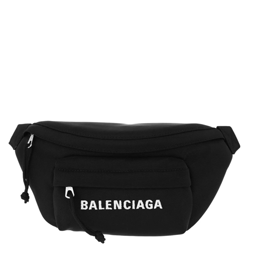 Balenciaga Wheel Beltpack Small Leather Black Belt Bag