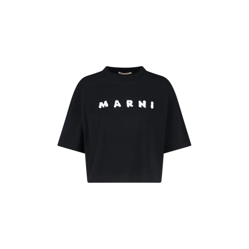 Marni T-shirt Versatile Black T-Shirts With Clean Lines Black