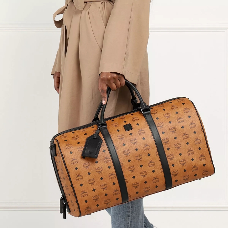 Mcm hot sale traveler weekender