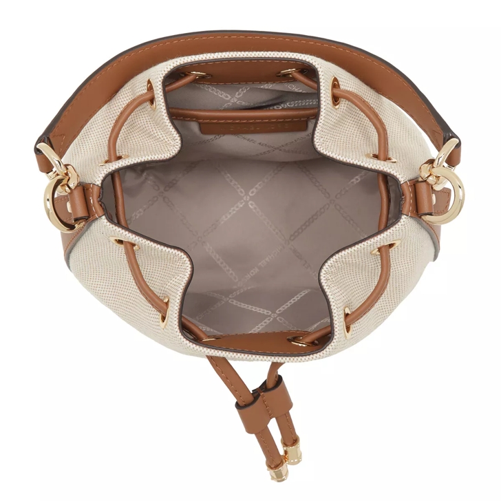 Michael kors hotsell leather bucket bag