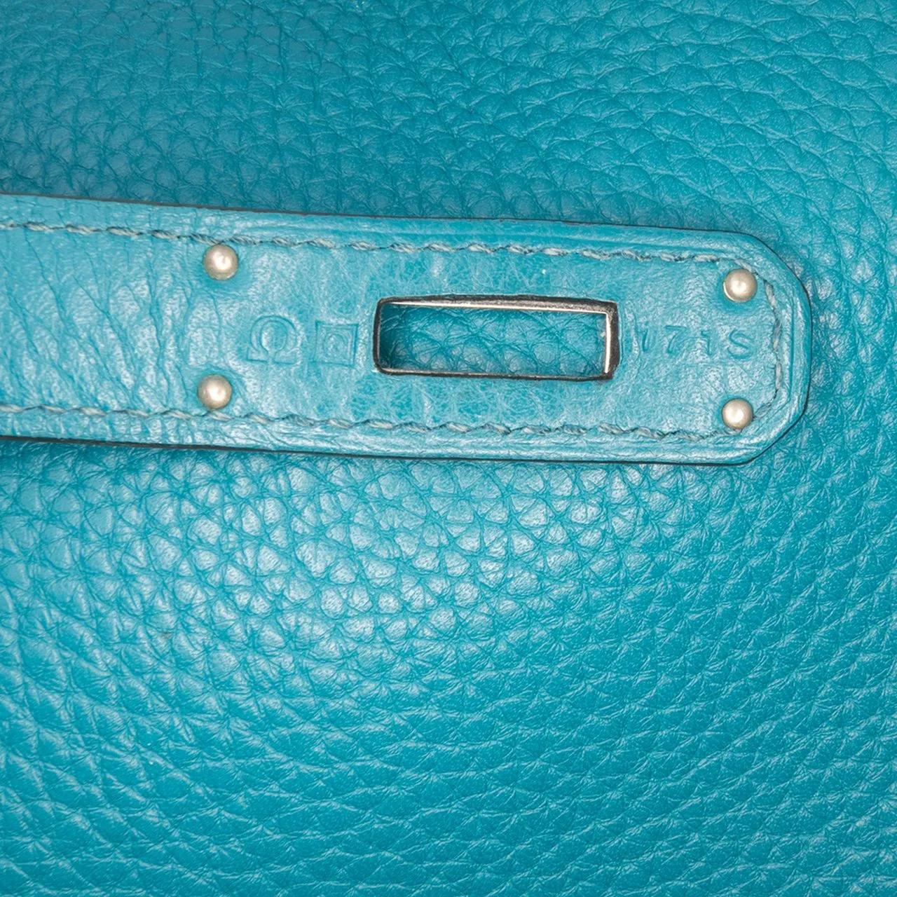 Thumbnail - Hermès Hobo Bags - Clemence Kelly II Retourne 32 - Gr. unisize - in Blau - für Damen