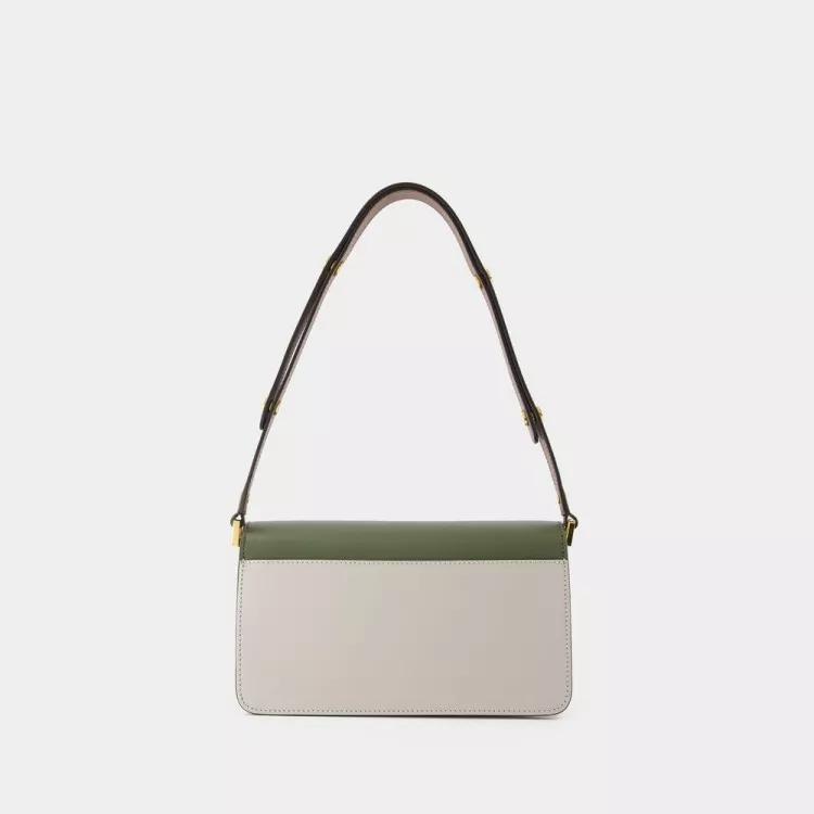 Marni Trunk Ew Crossbody Multi Leather Multicolor Crossbody Bag