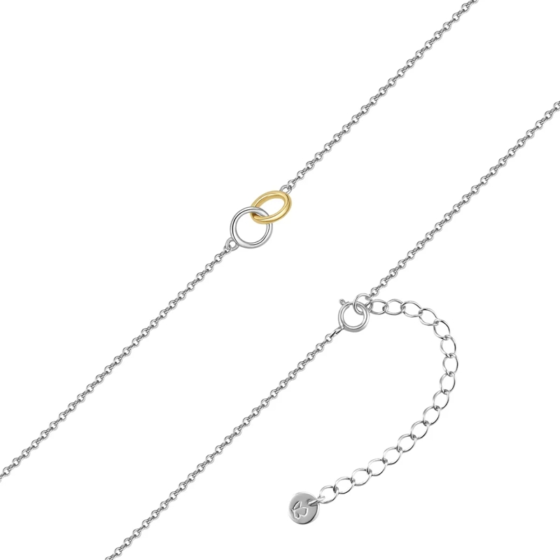 Glanzstücke München Mittellange Halskette Sterling Silber Halskette silber(Image 3)