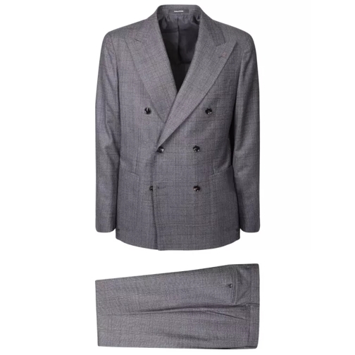 Tagliatore Vesuvio Grey Suit Grey 