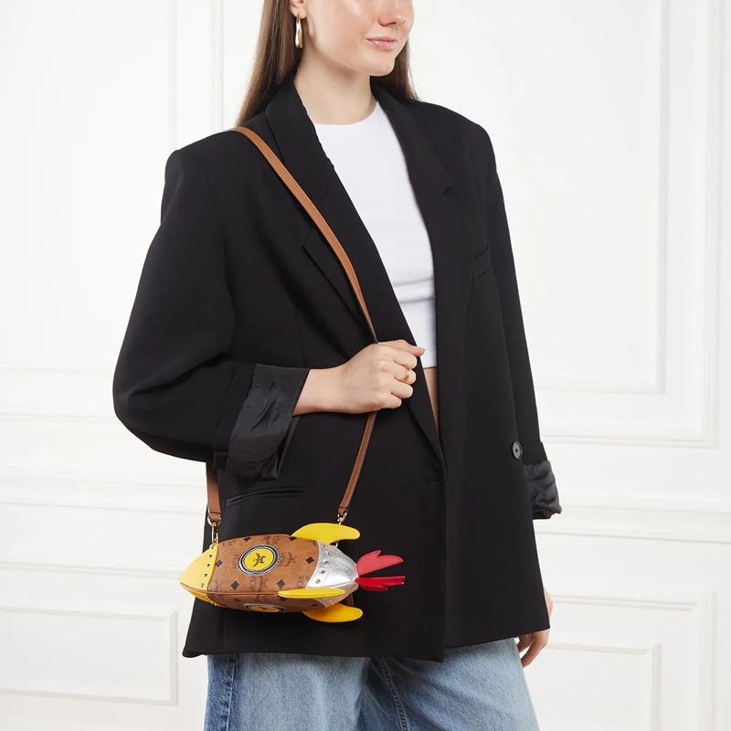 MCM Crossbody Bag Aren Visetos Crossbody Smll Co, One Size(Image 2)