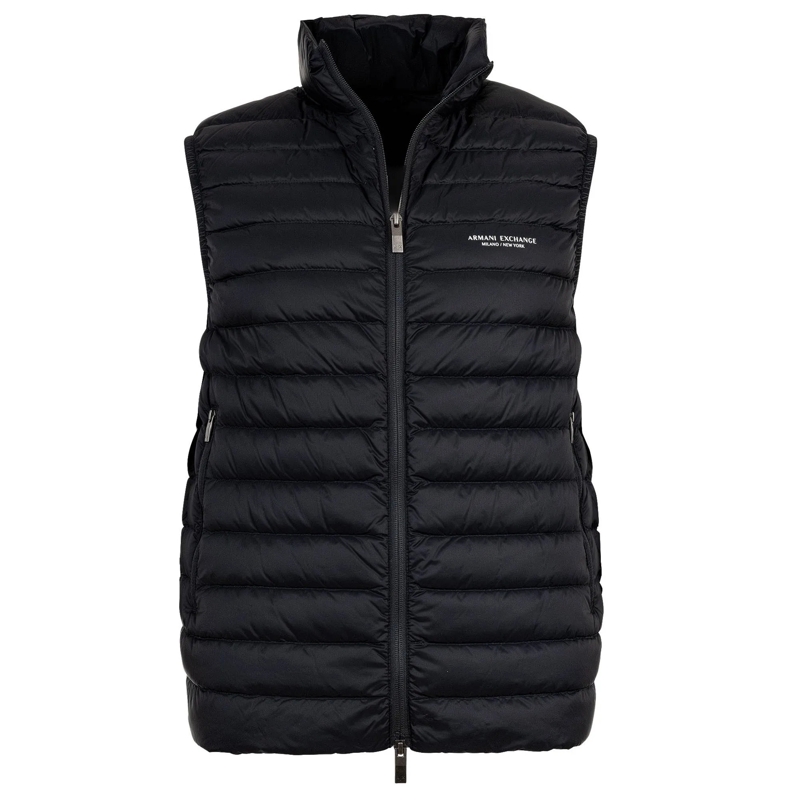 Armani Exchange Weste DOWN WAISTCOAT 1er Pack dunkel-blau
