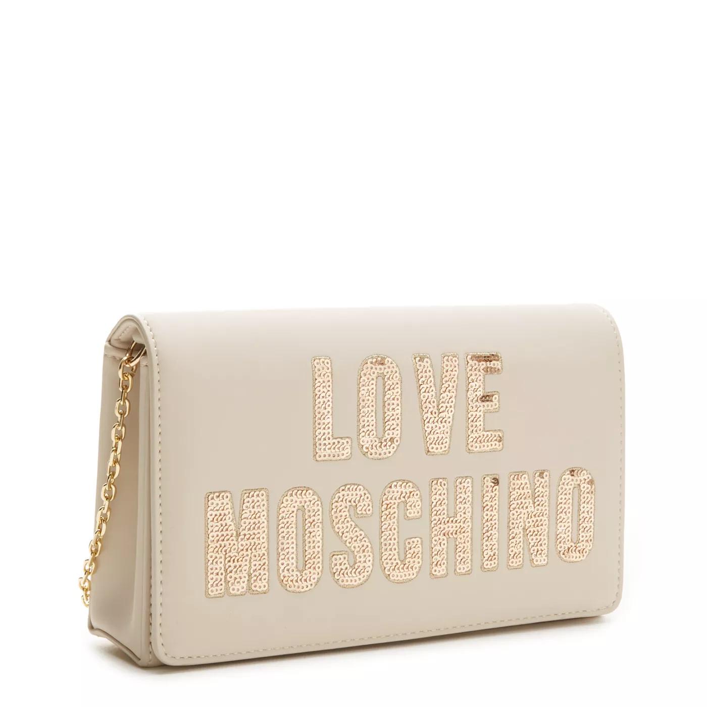 Love Moschino Crossbody bags Avorio damen Umhängetasche Taupe JC4 in beige