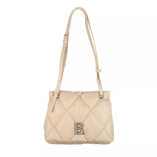 Balenciaga Touch Puffy Crossbody Bag Beige Crossbody Bag