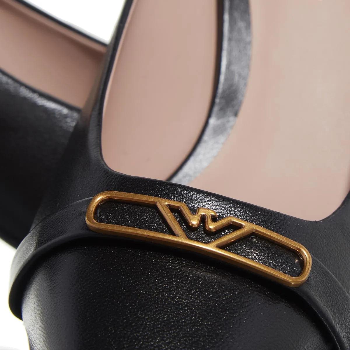 Thumbnail - Emporio Armani Hohe Schuhe - Decollete Nappa - Gr. 40 (EU) - in Schwarz - für Damen