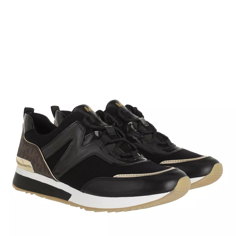 MICHAEL Michael Kors Low-Top-Sneaker Pippin Trainer Black/Brown