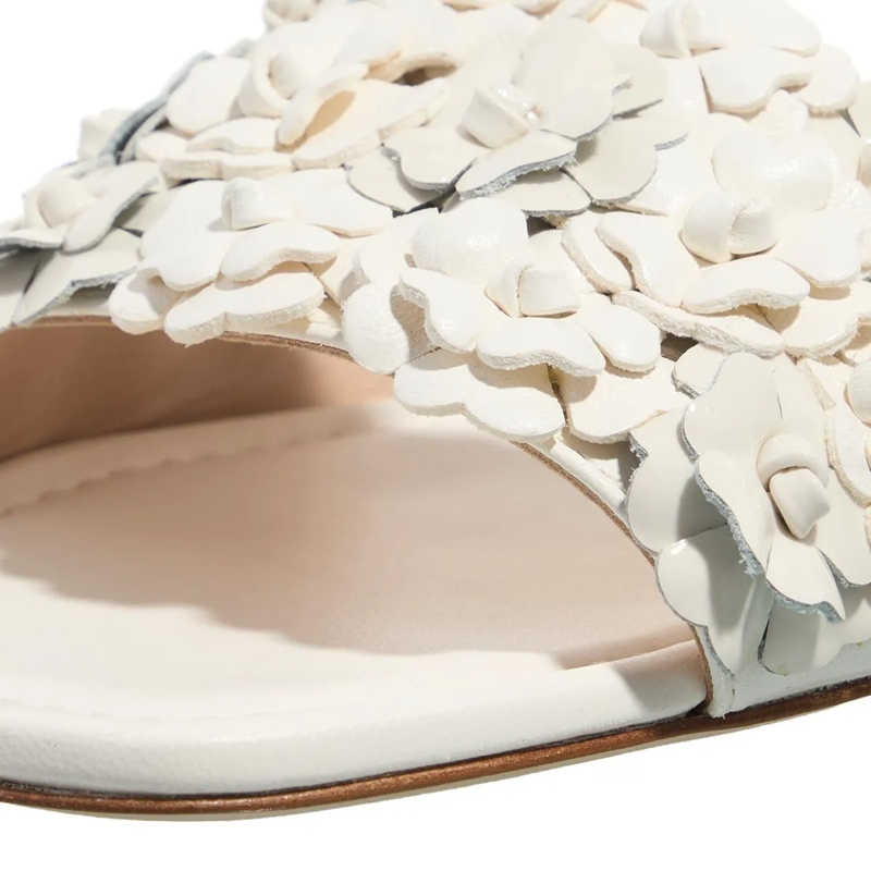 Stuart Weitzman Slipper Meadow Slide Cream(Image 5)