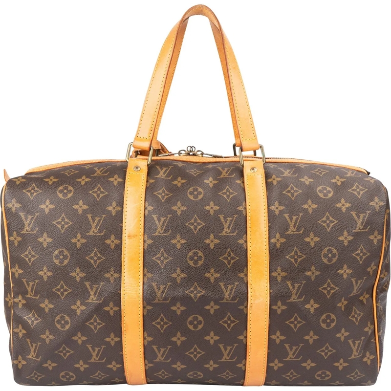 Louis Vuitton Tote Louis Vuitton Canvas Monogram Sac Souple 45 Travel braun