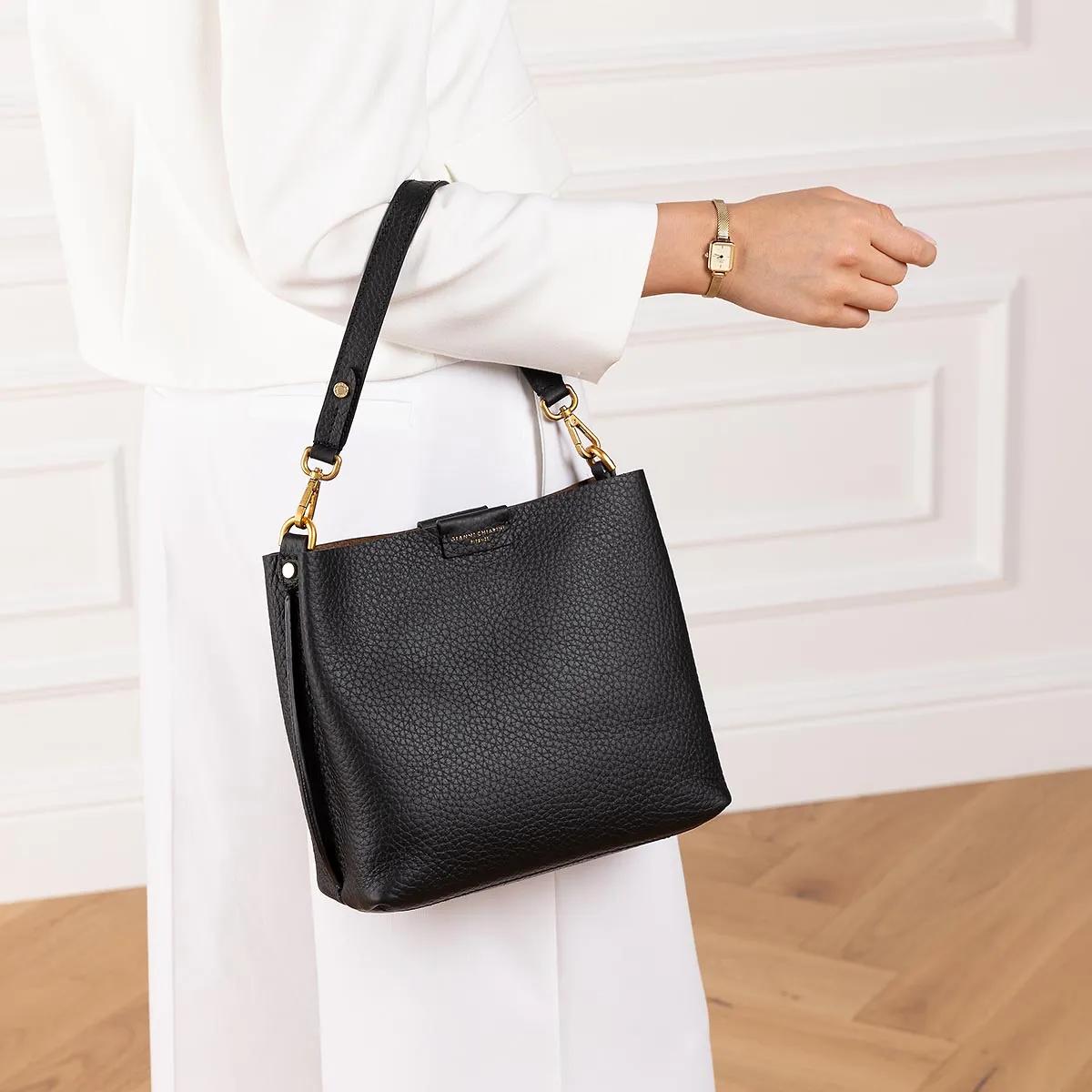 Gianni Chiarini Hobo bags Aretha in zwart