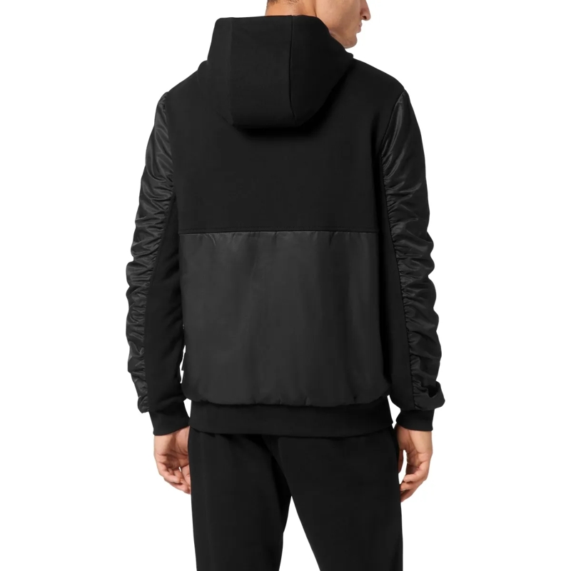 Philipp Plein Top Sweatjacke Mit Kapuze Iconic Plein schwarz(Image 2)