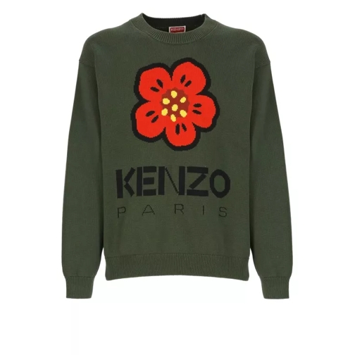 Kenzo Boke Flower Sweater Green 