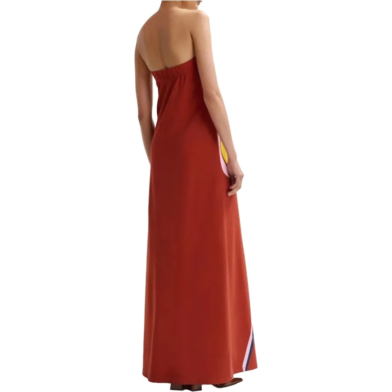 Essentiel Antwerp Midikleid Essentiel Antwerp Printed Jersey Dress Jurken Geel gelb(Image 4)