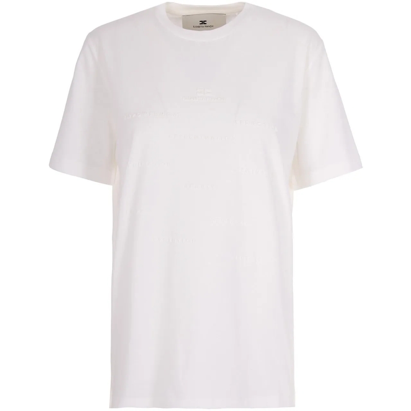 Elisabetta Franchi T-Shirt T-Shirts And Polos Gesso mehrfarbig