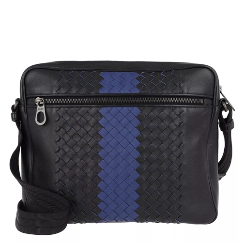 Bottega Veneta Unisex Shoulder Bag Leather Tourmaline/Coba Businesstasche
