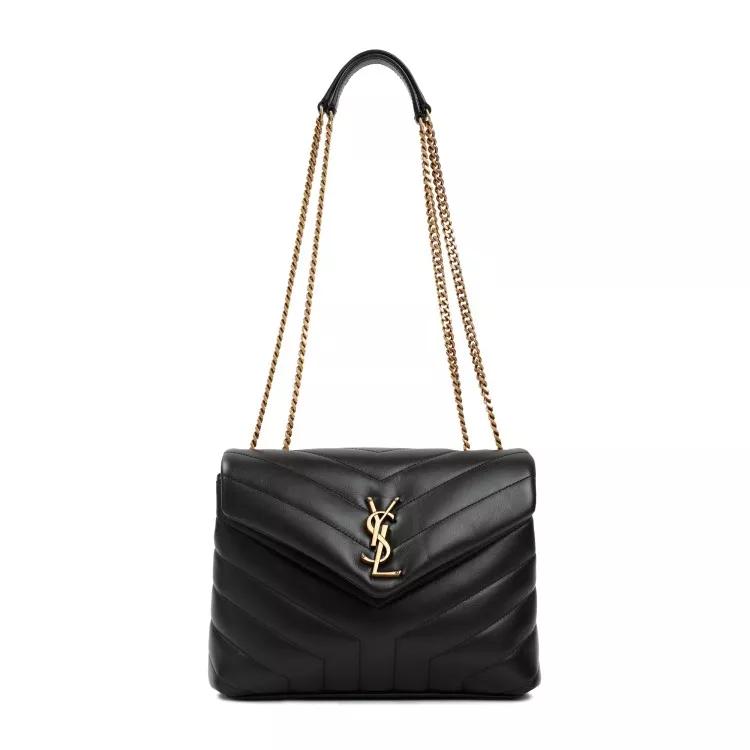 Saint Laurent Shopper - Leather Loulou Bag - Gr. unisize - in Schwarz - für Damen