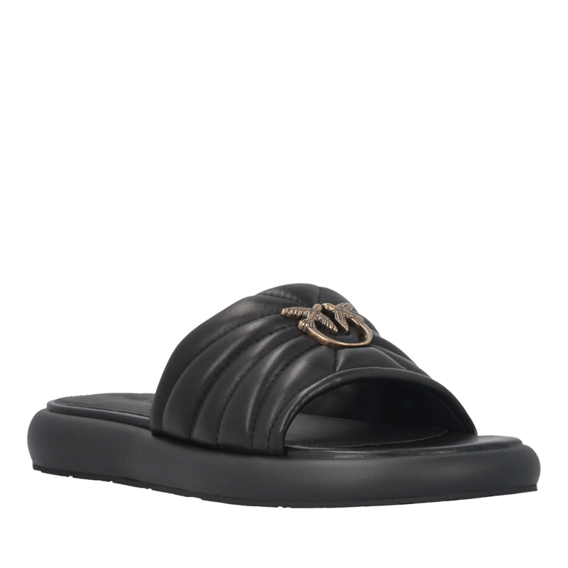 Pinko Slides Fiona 03 - Slipper Nappa Black Black(Image 2)