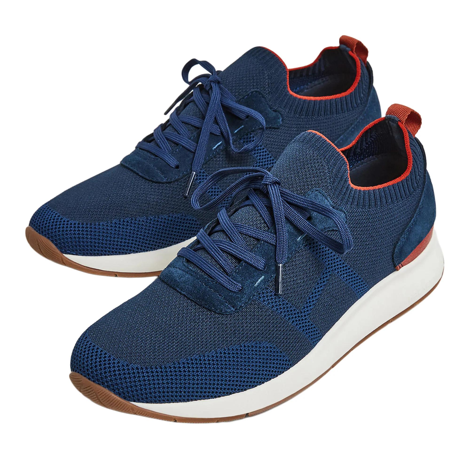 Hackett Sneakers - H-RUNNER GLOBE - Gr. 45 (EU) - in Blau - für Damen