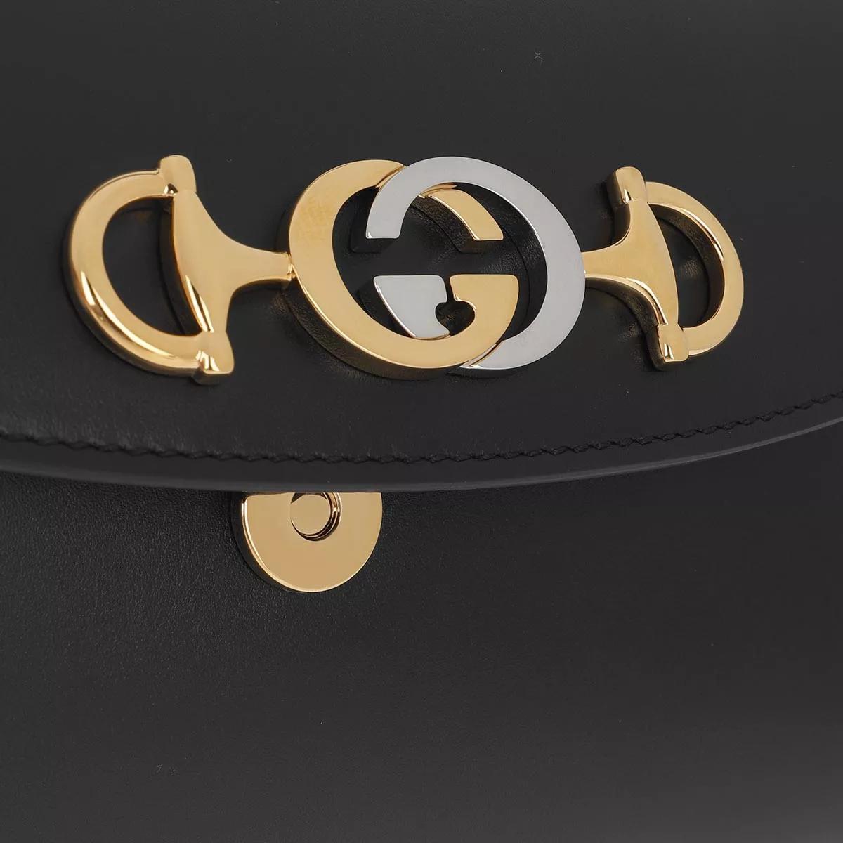 Gucci Crossbody bags Zumi Small Shoulder Bag Leather in zwart