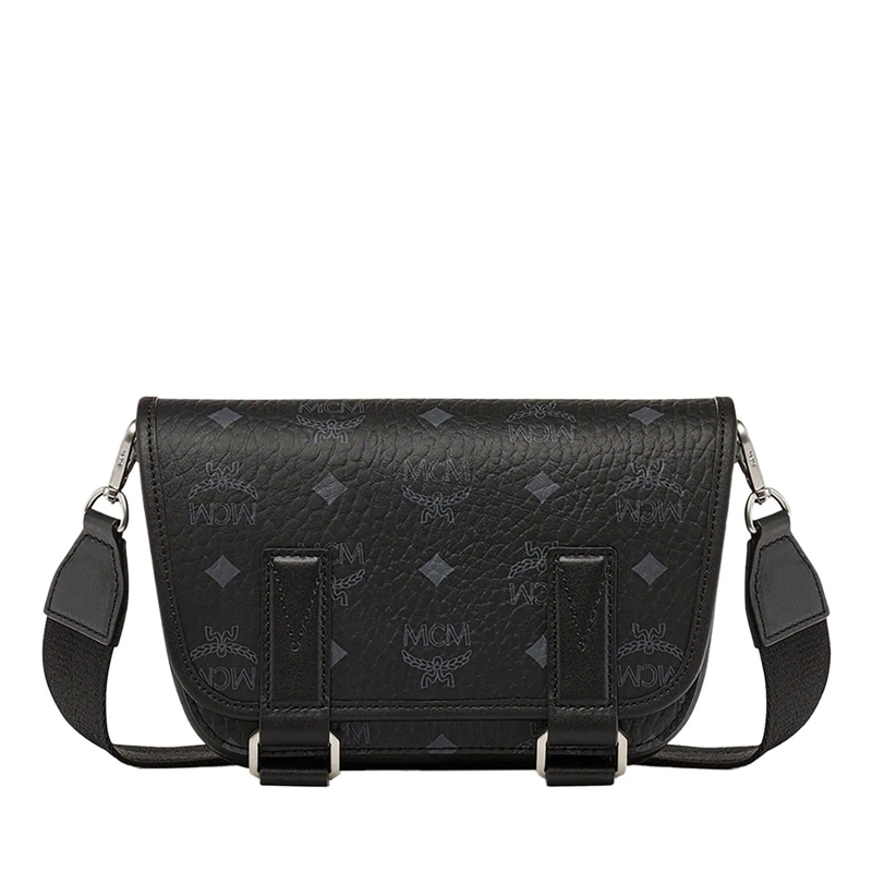 MCM Messenger Bag Aren Vi Messenger Mni Bk Black