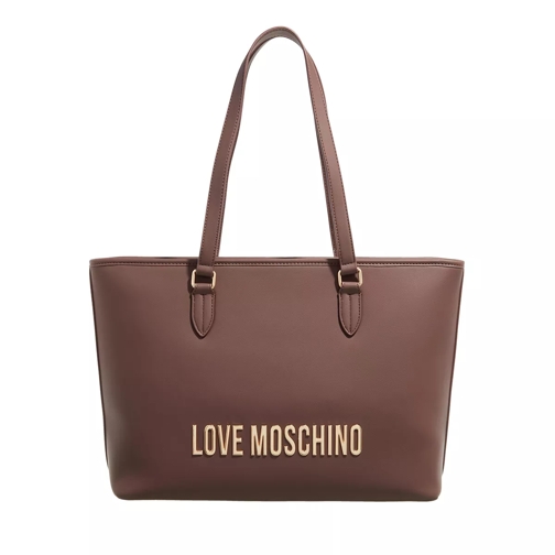 Love Moschino Bold Love Dark Brown Shopping Bag