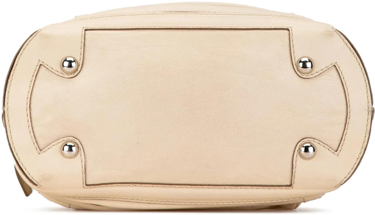 Thumbnail - Chanel Crossbody Bags - 2006-2008 Goatskin Square Stitch Essential Bowler - Gr. unisize - in Braun - für Damen