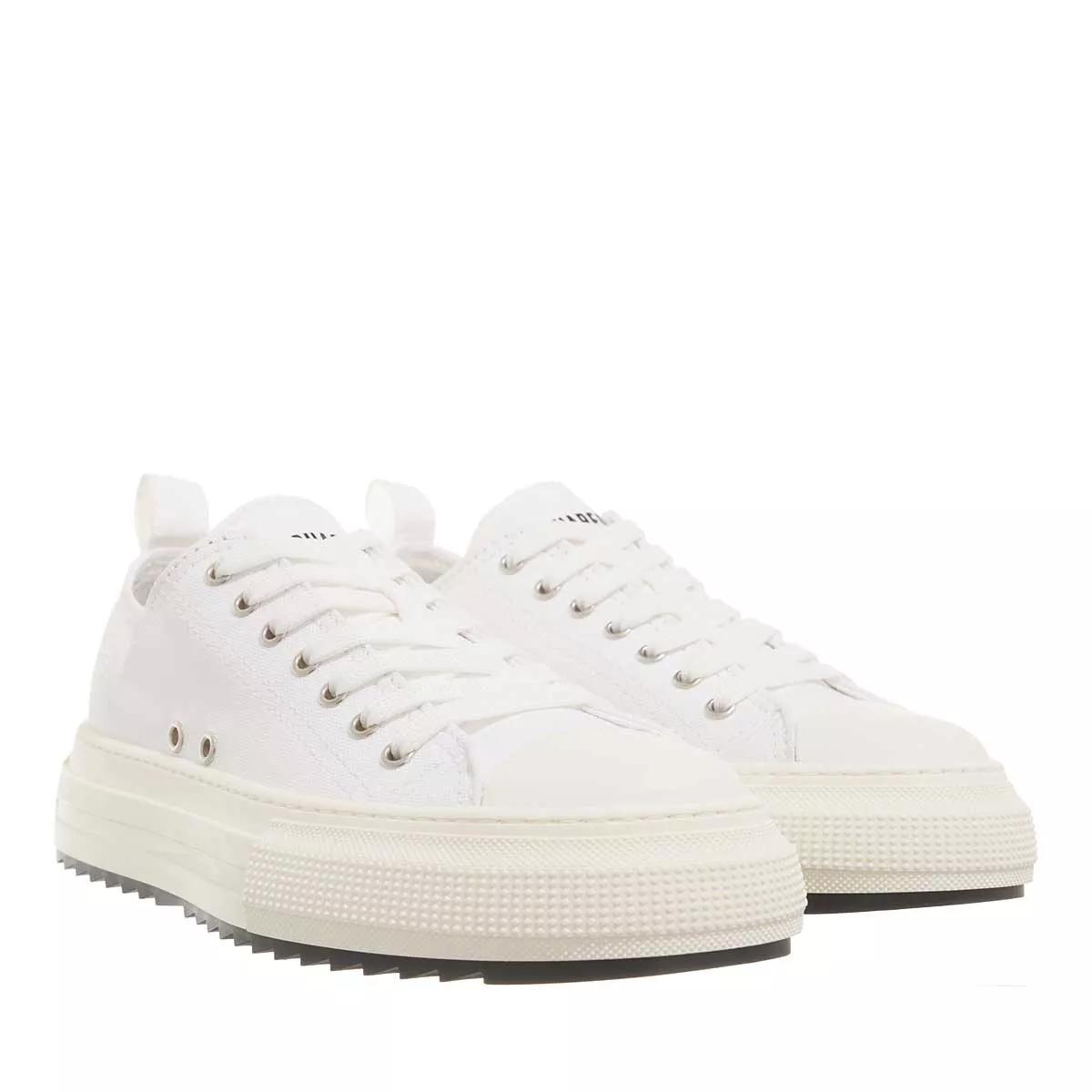 Dsquared2 Sneakers - Sneaker Canvas Stam Logo - Gr. 41 (EU) - in Creme - für Damen