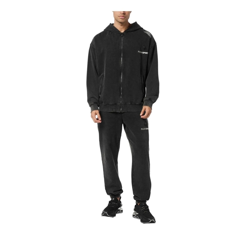 Plein Sport Sweatjacke Kapuzen-Sweatjacket schwarz(Image 2)