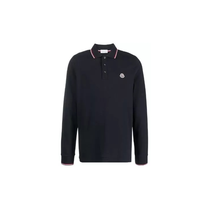 Moncler best sale polo blauw