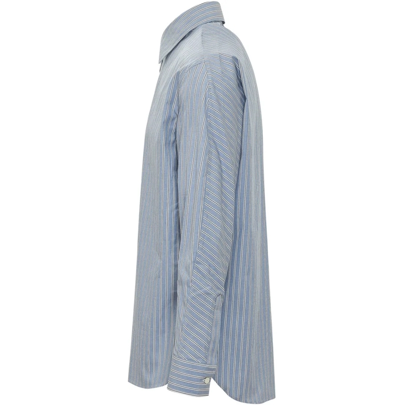 Givenchy Haut décontracté Seam Overshirt a Righe hellblau(Image 3)