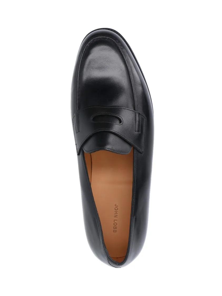 Thumbnail - John Lobb Loafer - "Lopez" Loafers – Black - Gr. 10 - in Schwarz - für Damen