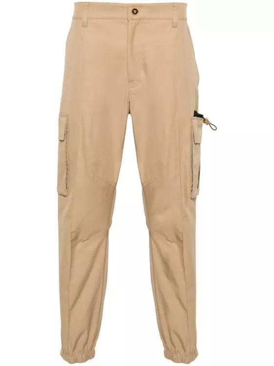 Versace Beige Cargo Pants Neutrals