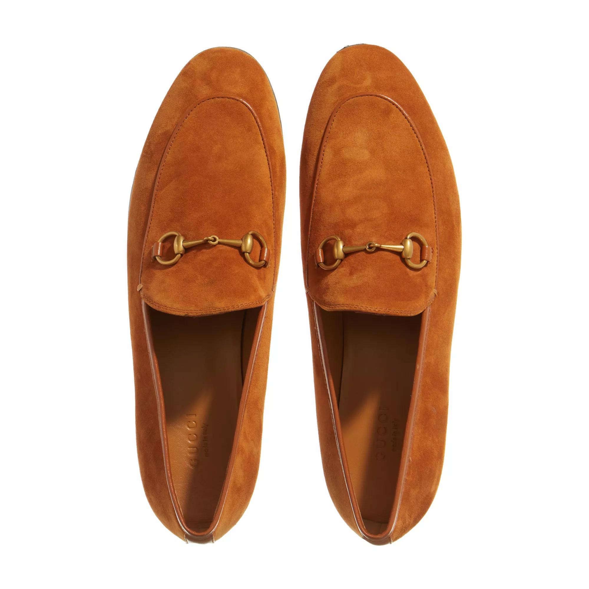 Brown cheap gucci loafers