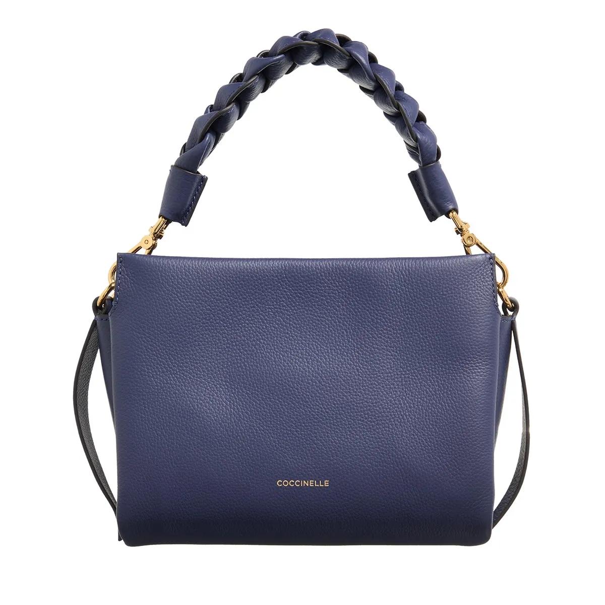 Coccinelle Hobo Bag - Boheme Grana Double - Gr. unisize - in Blau - für Damen